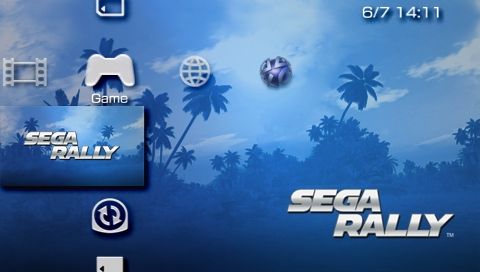 Sega Rally screenshot 4 for PSP